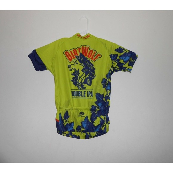 Volea Cycling Bike Bmx Shirt Mens S, Dirt Wolf Double Ipa, VICTORY Bright Colors - Picture 6 of 7